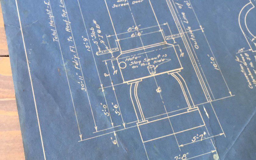A detailed blueprint